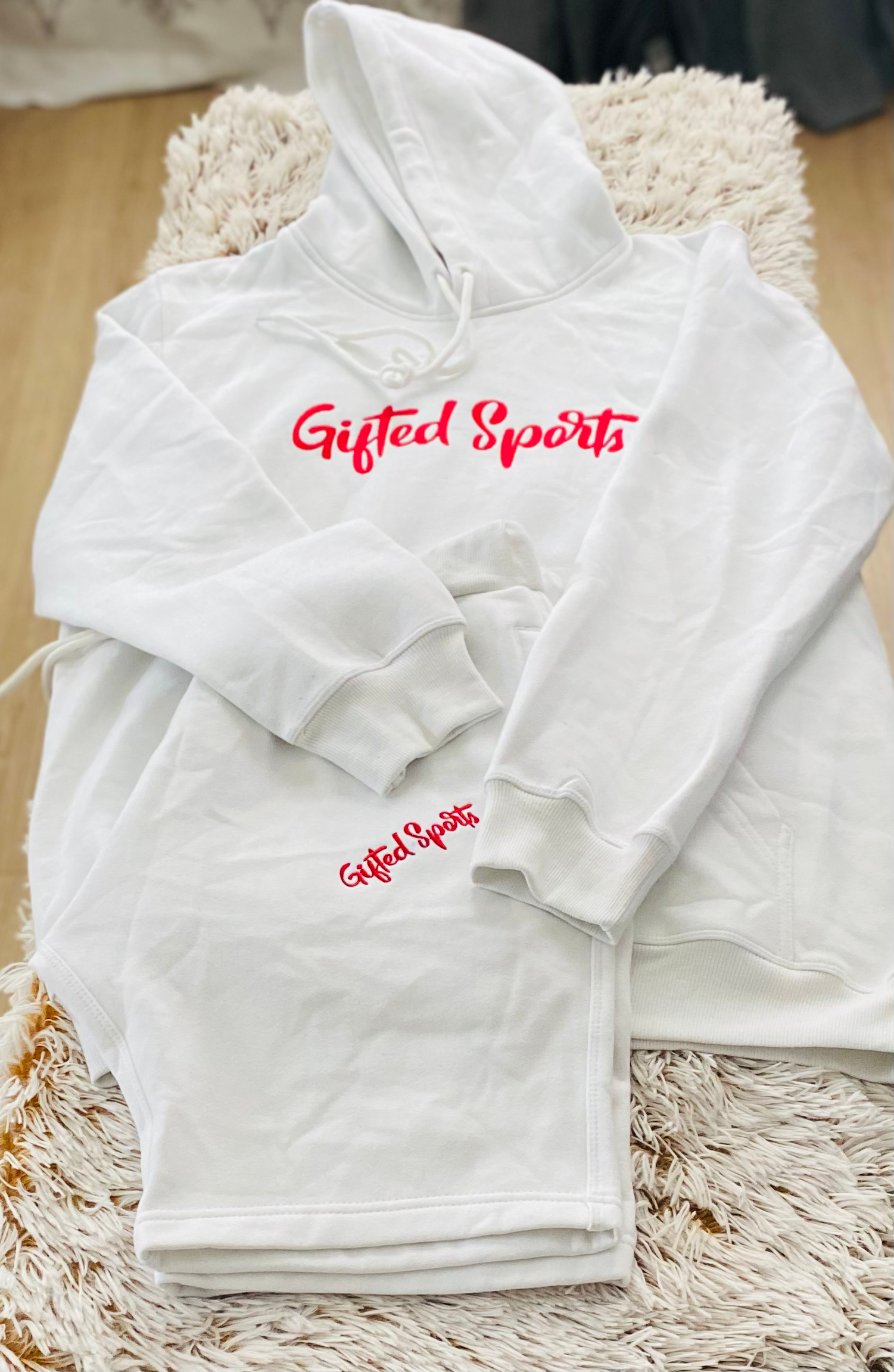 Gifted Sports Summer Madness  Hoodie Short Set 