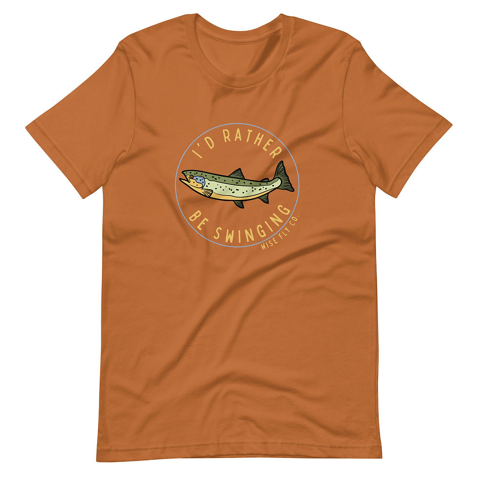 Thumbnail: I'd Rather Be Swinging - Speycaster's Shirt