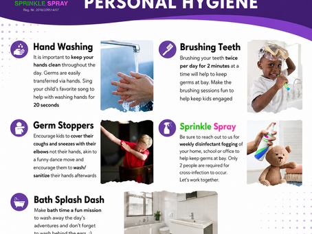 clean hands, healthy habits and safer spaces
