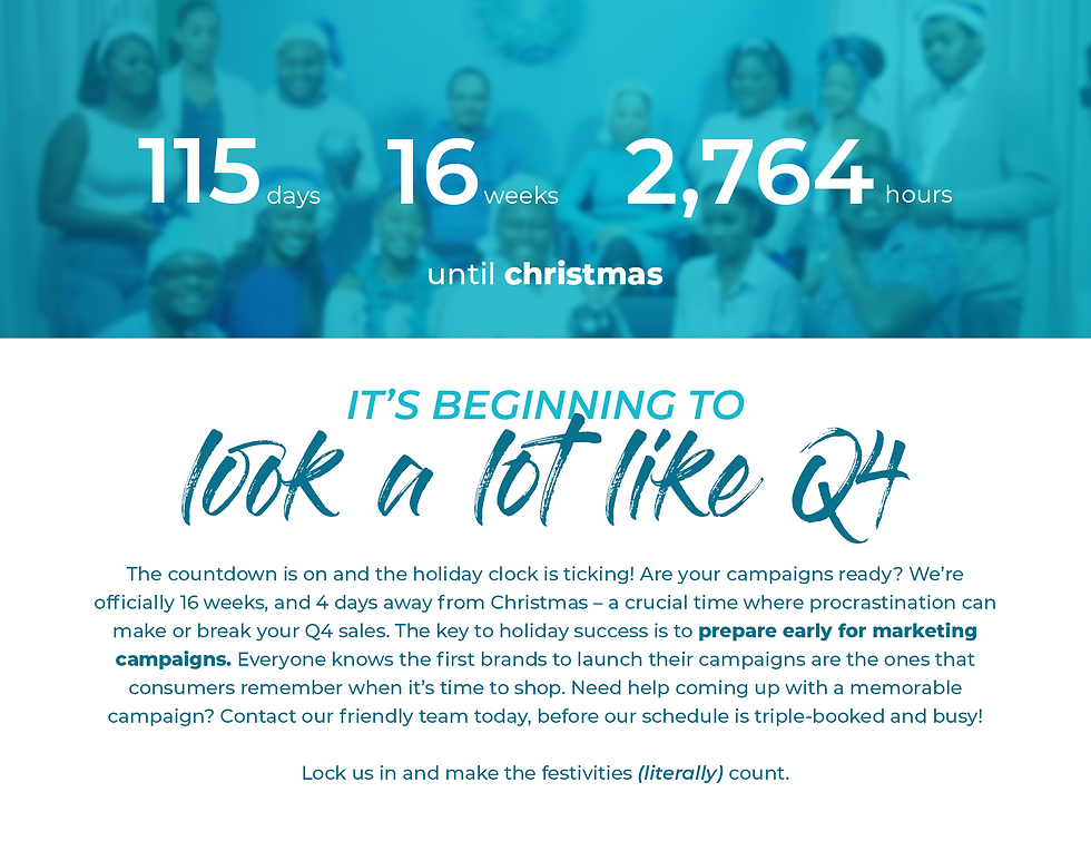 TFC-It's Beginning to Look A Lot Like Q4