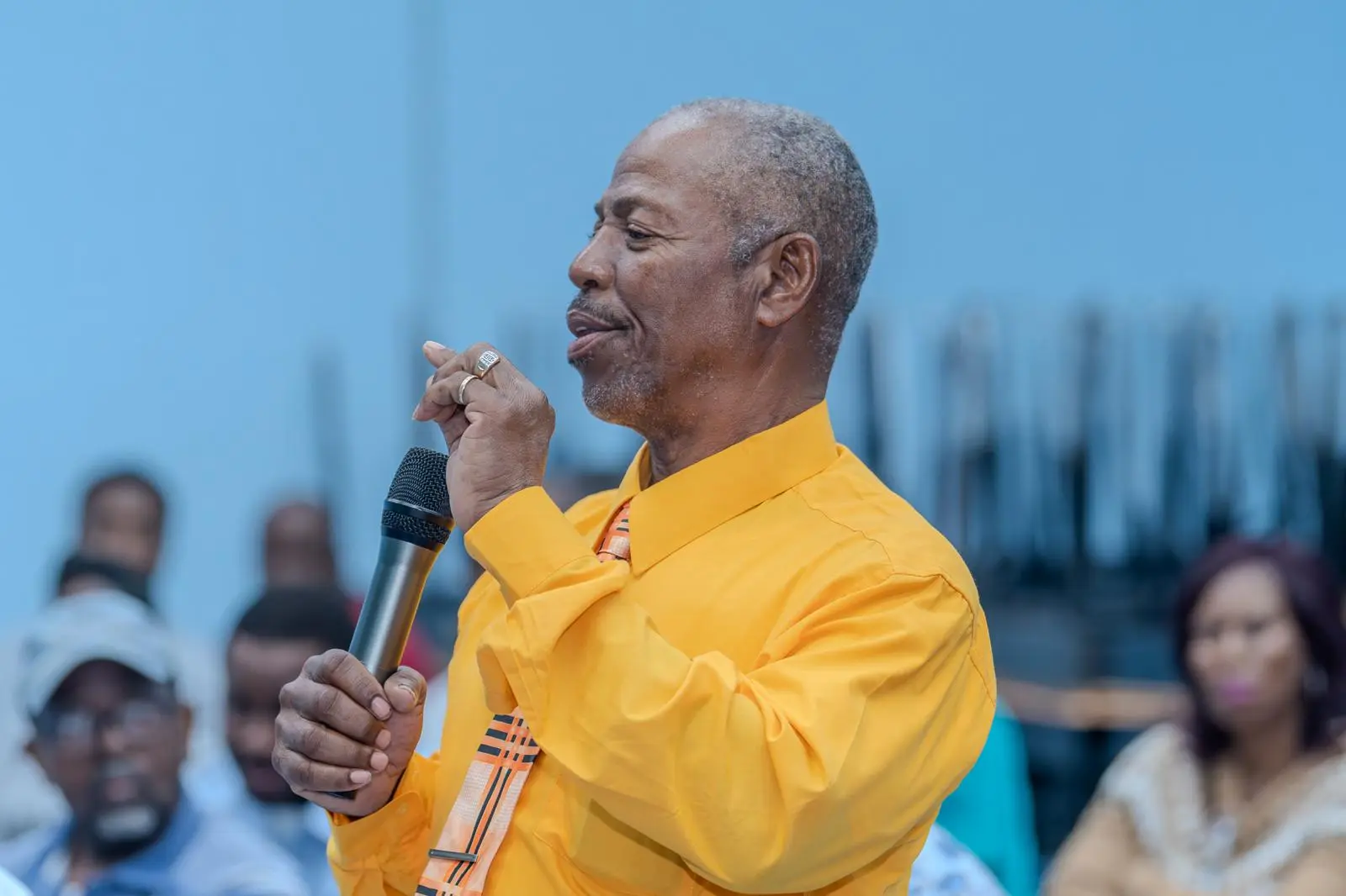 Public Bus Town Hall, Nassau, The Bahamas
