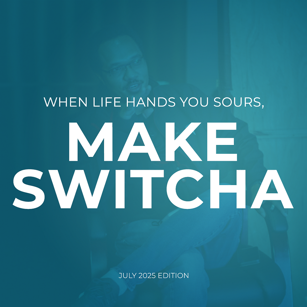 When life hands you sours, make switcha. 🍋🟩