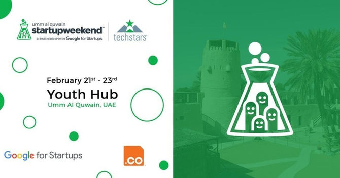 21st-23rd Feb 2019 - Umm Al Quwain Startup Weekend @ Umm Al Quwain Cultural Center
