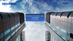 Proptech & innovation dans l'immobilier - 2020