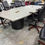 Thumbnail: 120"X54" Boat shape conference table.
