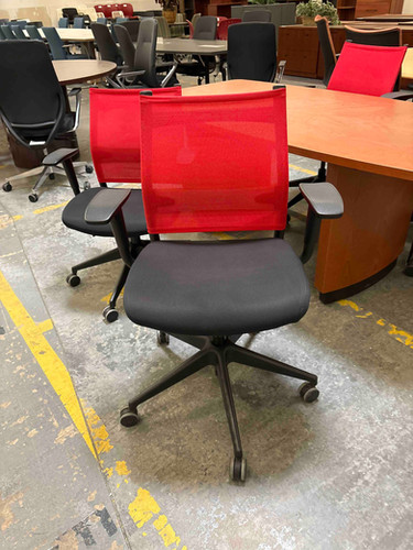 SIT-ON-IT Task chair/ RED | Desks Incorporated