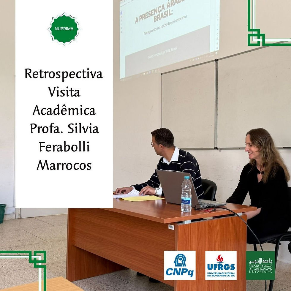Retrospectiva da Visita Acadêmica da Professora Silvia Ferabolli ao Marrocos