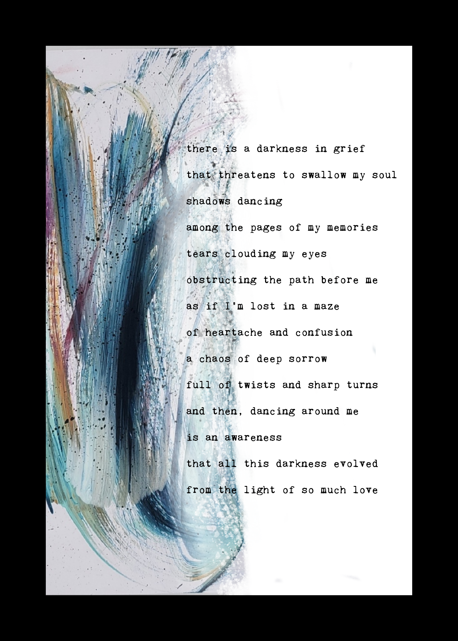 There is a Darkness in Grief