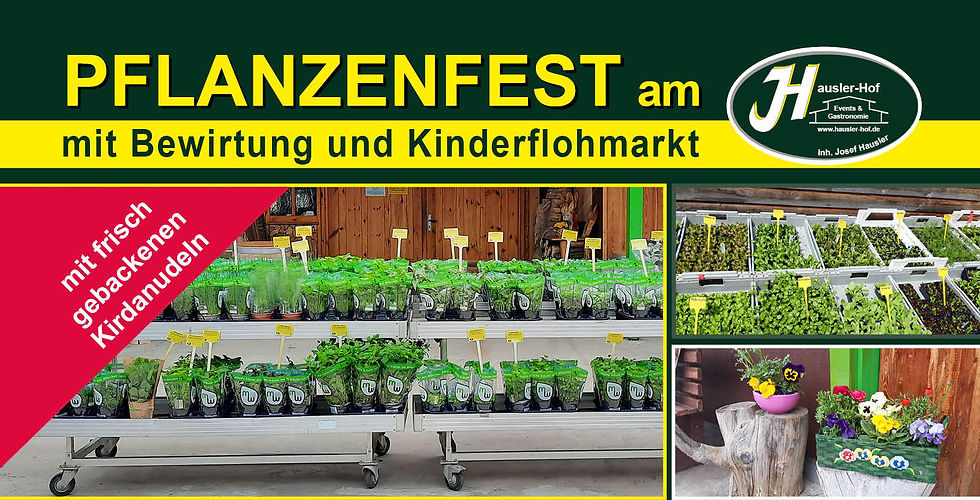 Pflanzenfest mit Kinderflohmarkt