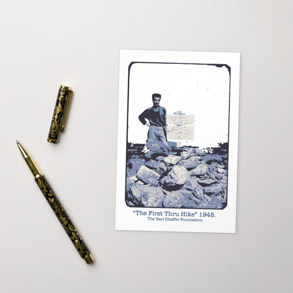 Earl Shaffer Foundation Standard Postcard