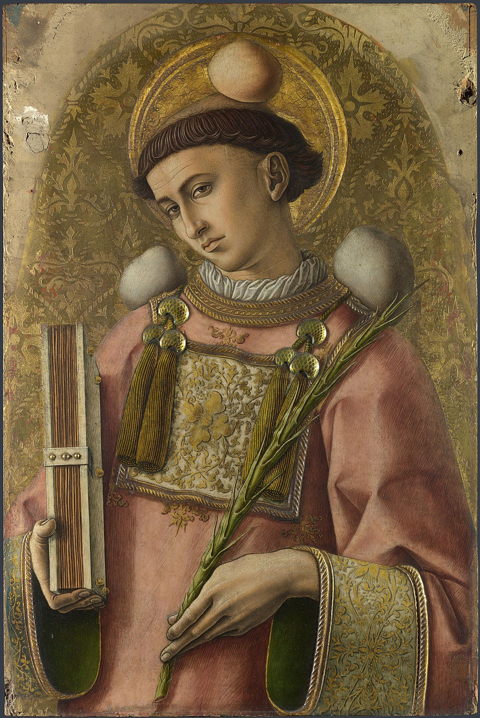 ♰ St. Stephen the Martyr by Carlo Crivelli