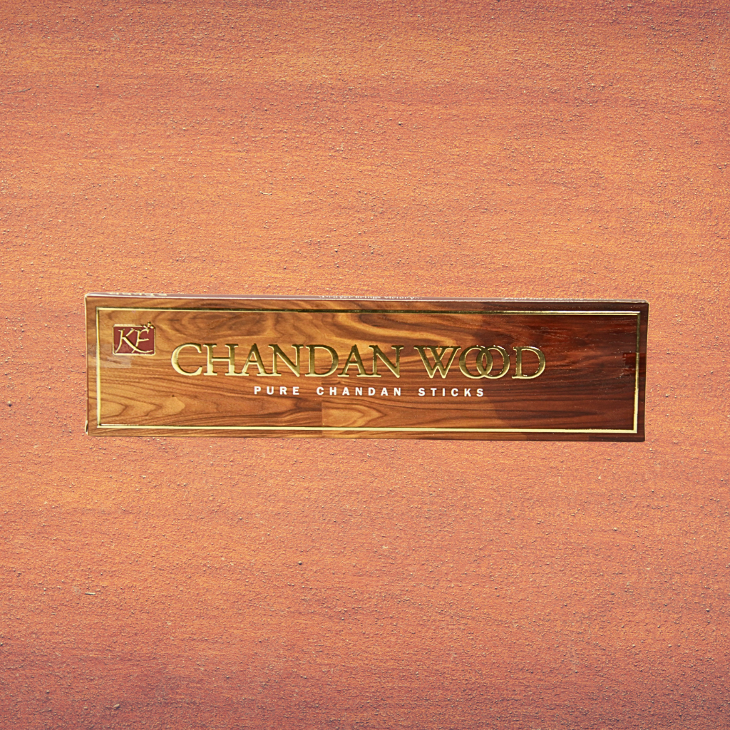 Chandan Wood Pure Chandan Incense Sticks, 10 Sticks Box