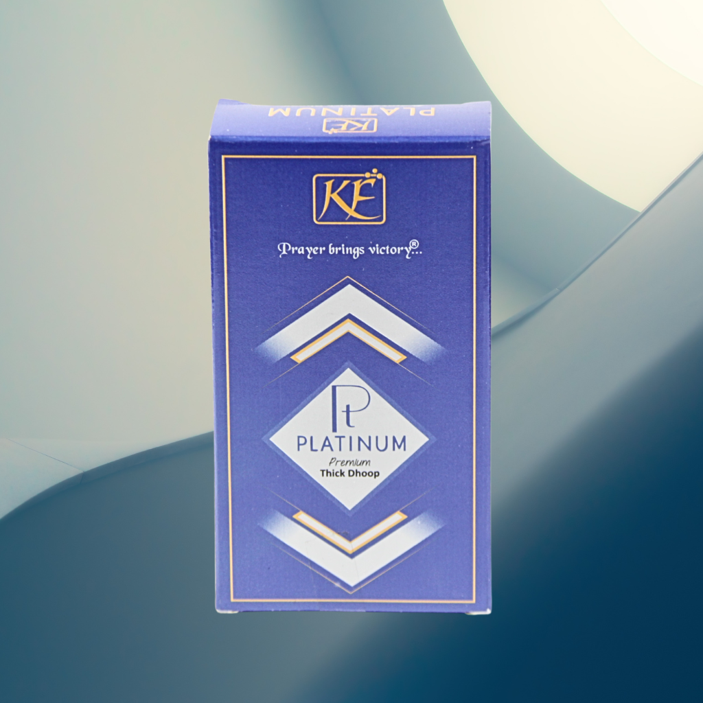 Platinum Premium Thick Dhoop, 10 Pieces Box