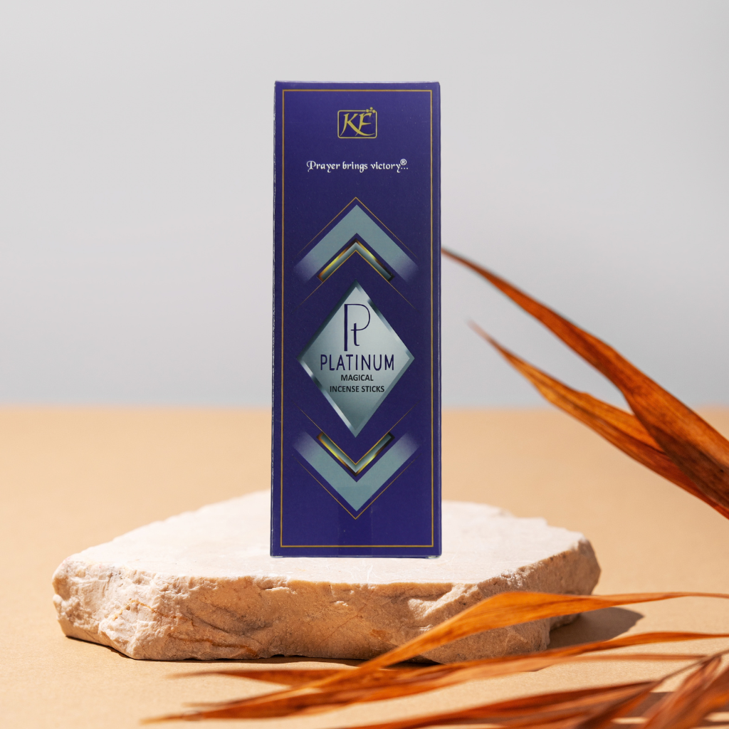 Karnataka Fragrance Platinum Incense Sticks, Purple, 180g