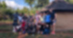 Wide-angle view of a group of international athletes training together in Iten
