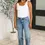 Thumbnail: Corrine Mid Rise Control Top Vintage Straight Jeans