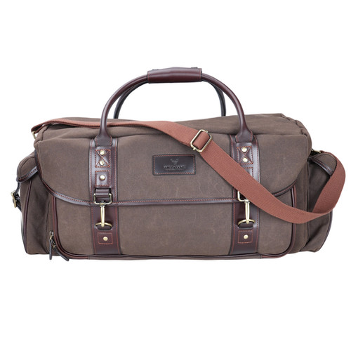 WILDGAME Waxed Canvas Deluxe Duffle Bag (R-WG-206) | Wildgame