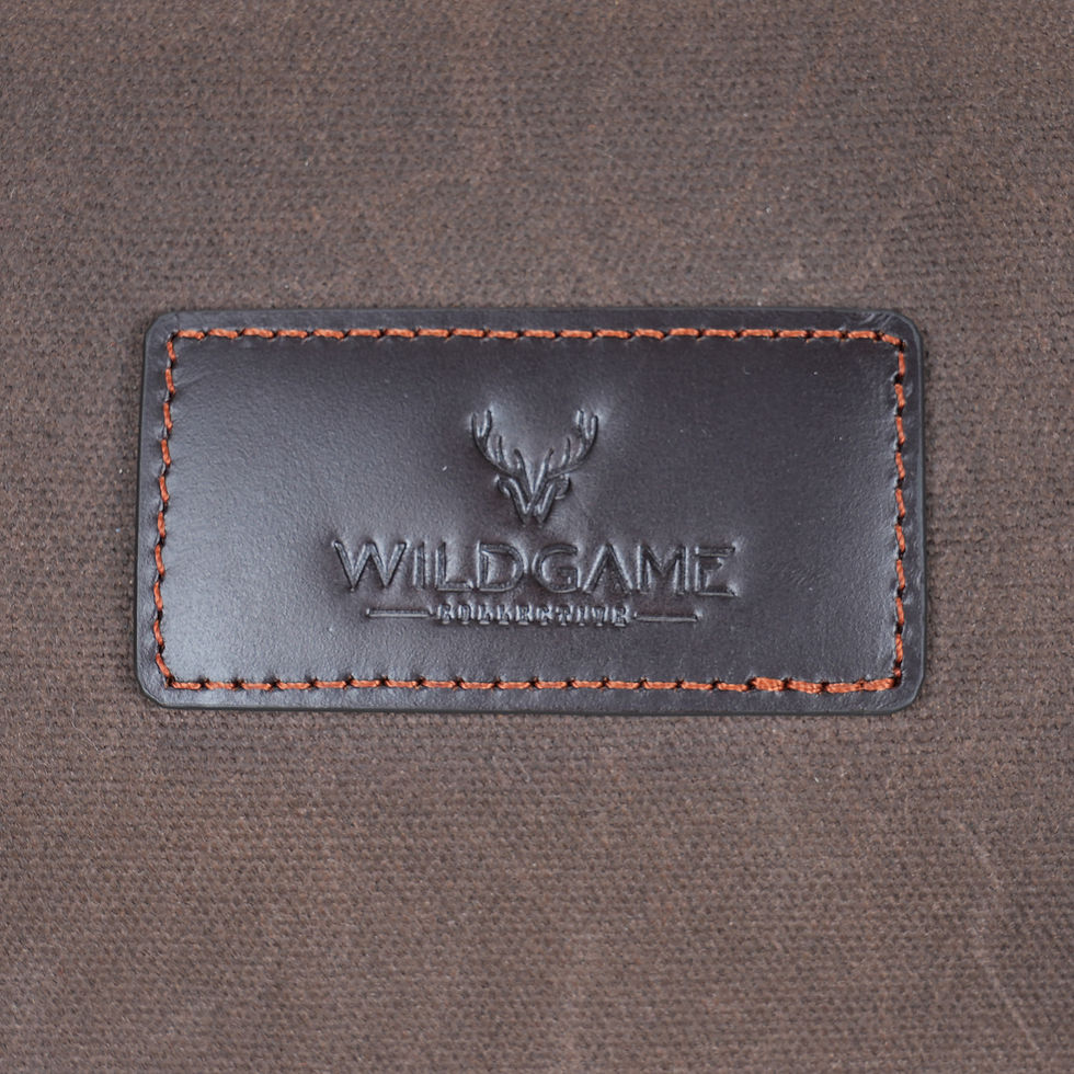 Thumbnail: WILDGAME Waxed Canvas Deluxe Duffle Bag (R-WG-206)