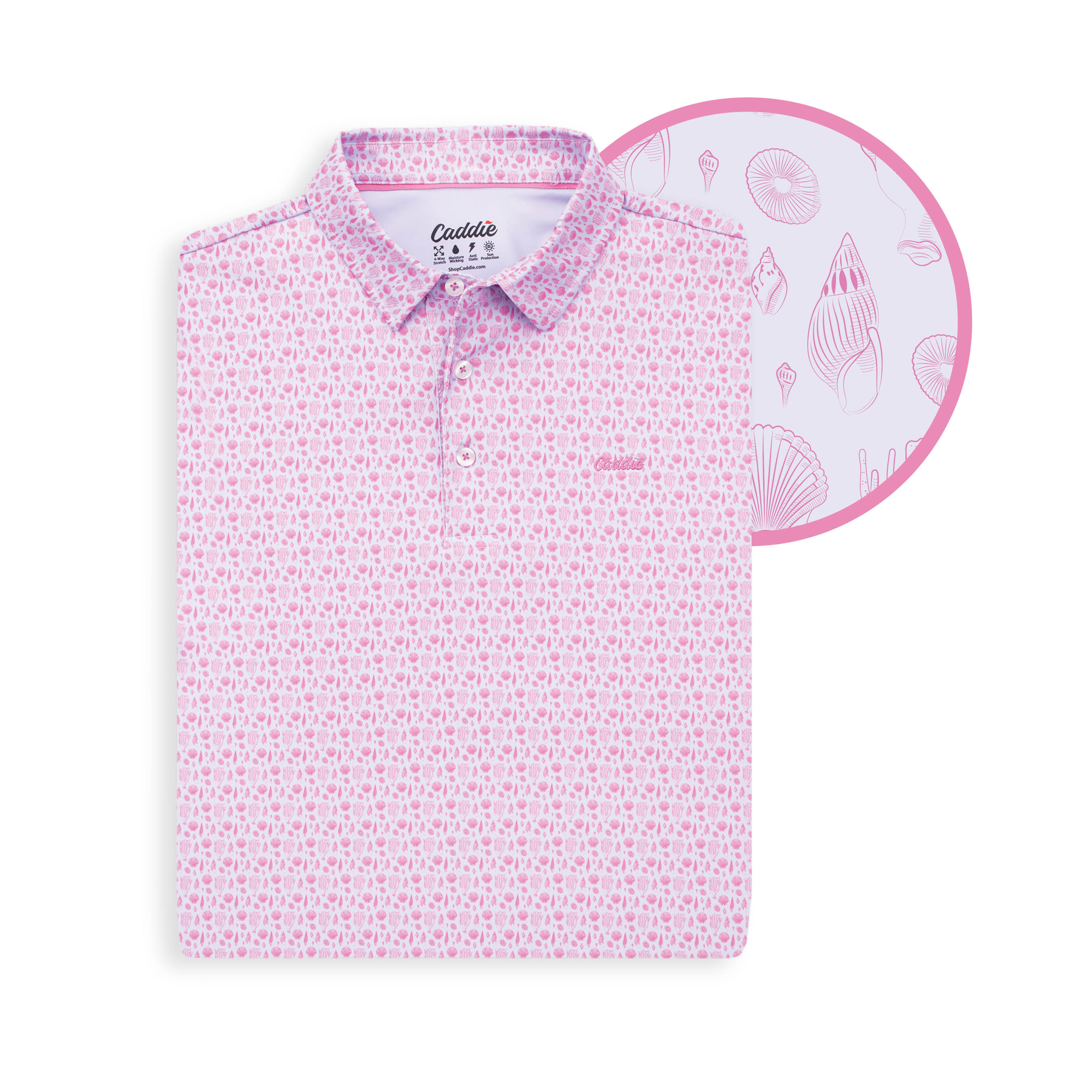 Reef Polo in Pink (RC-246)