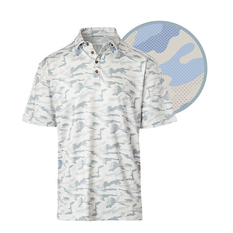 Snow Camo Polo (R897) | FIELDSTONE