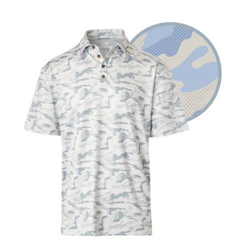Snow Camo Polo (R897) | FIELDSTONE