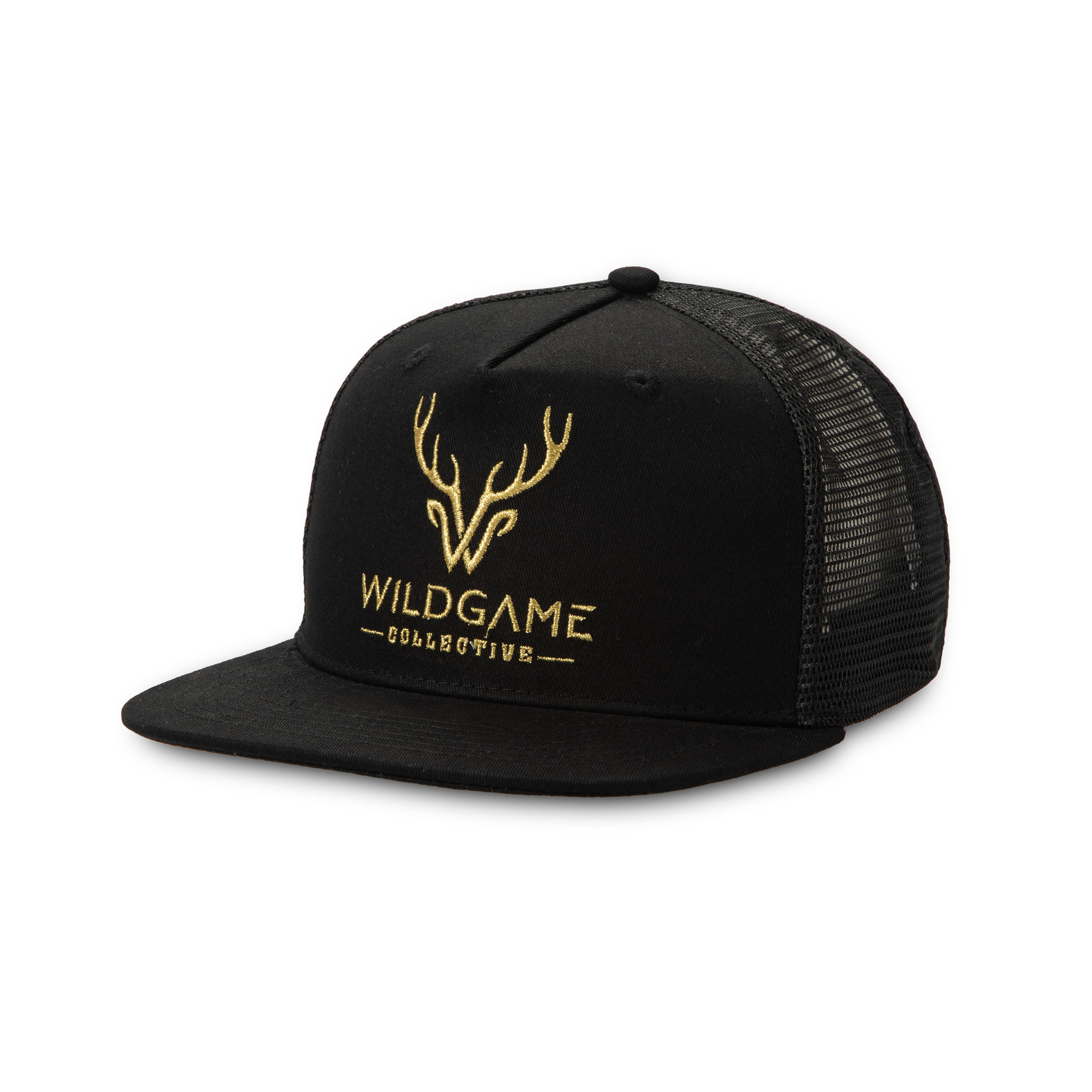 WILDGAME Black Full Logo Hat (RH-W-59)