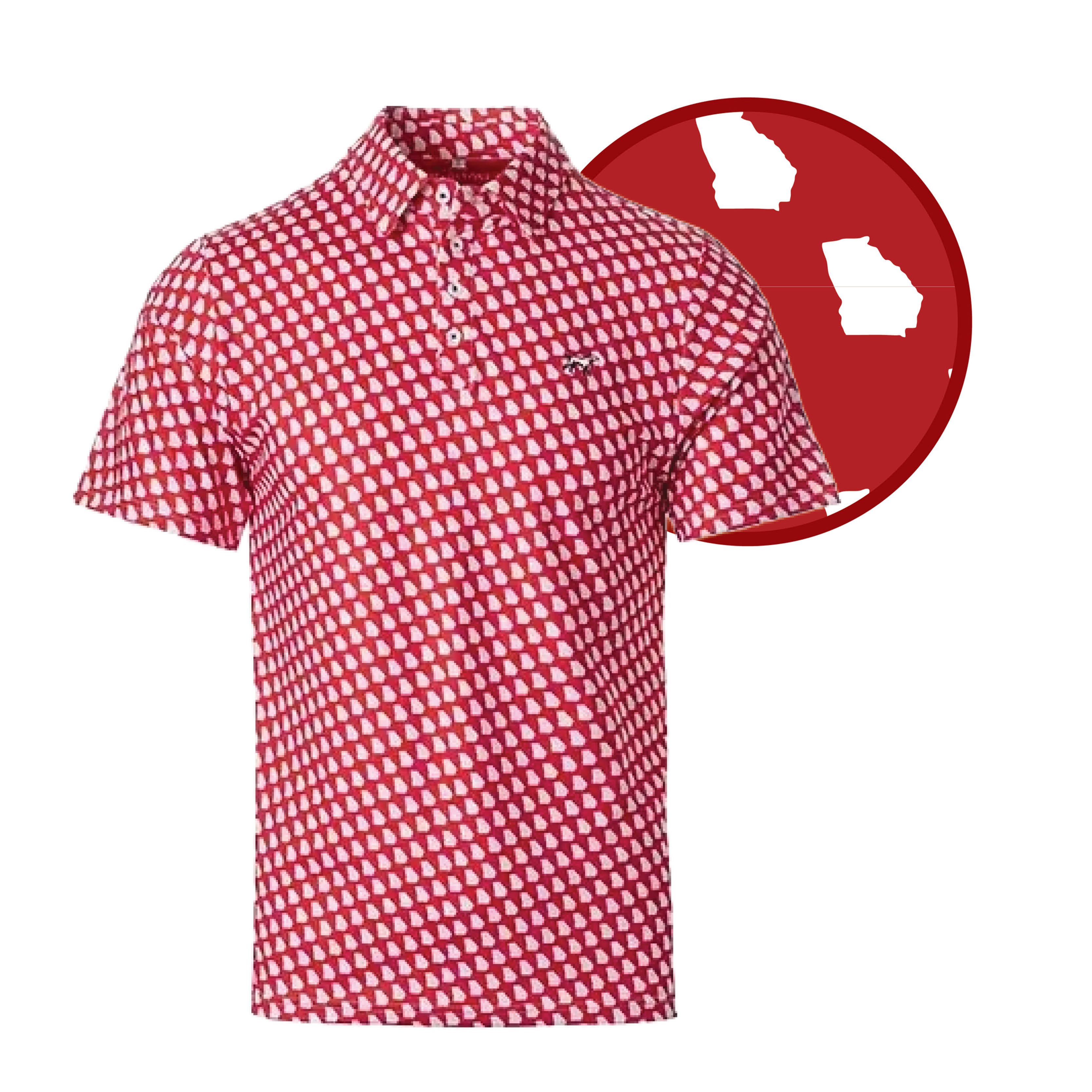 UGA - State Pride Polo (R540)