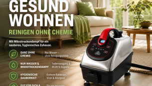 Mikro-Trockendampf für nachhaltige Hygiene