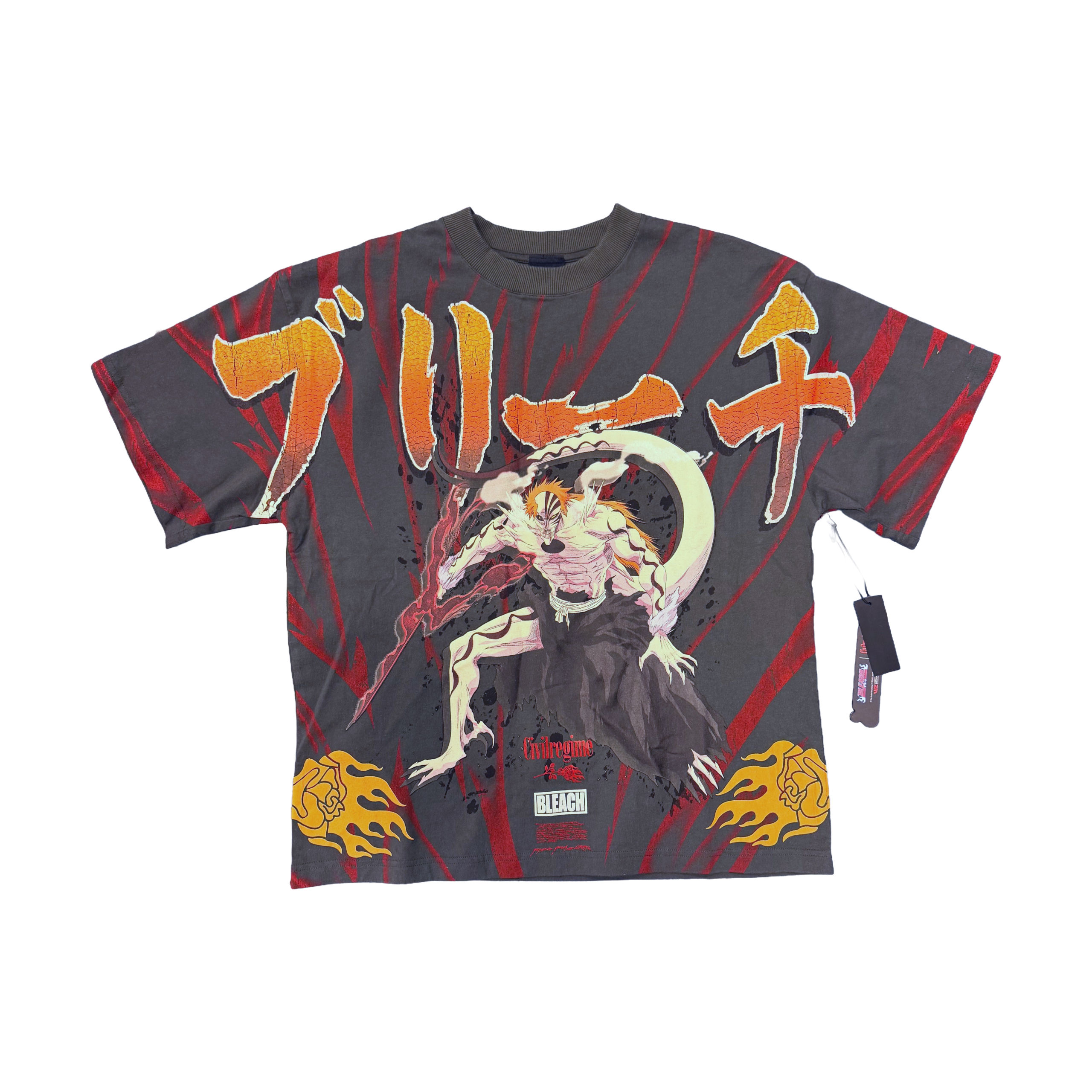Civil Regime X Bleach Hallow’s Chaos OS Tee