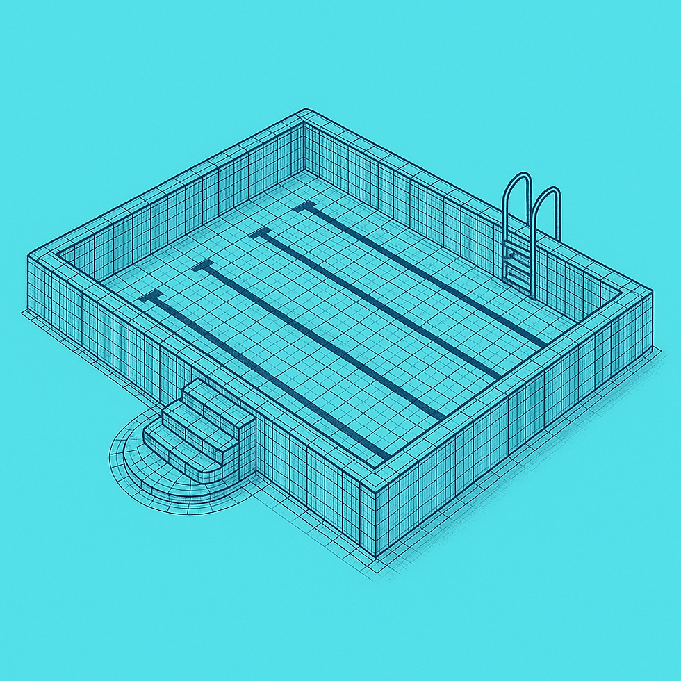Uday Pools Wireframe
