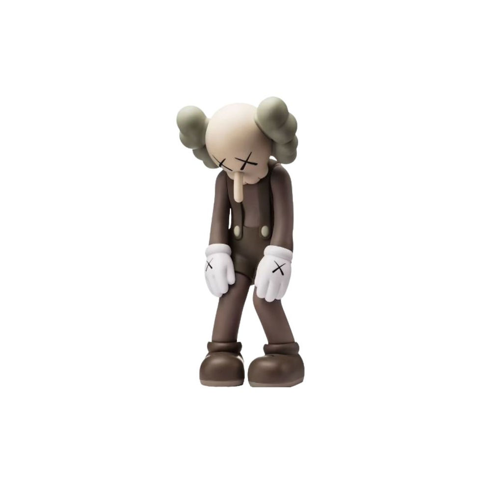 KAWS SMALL LIE COMPANION BROWN