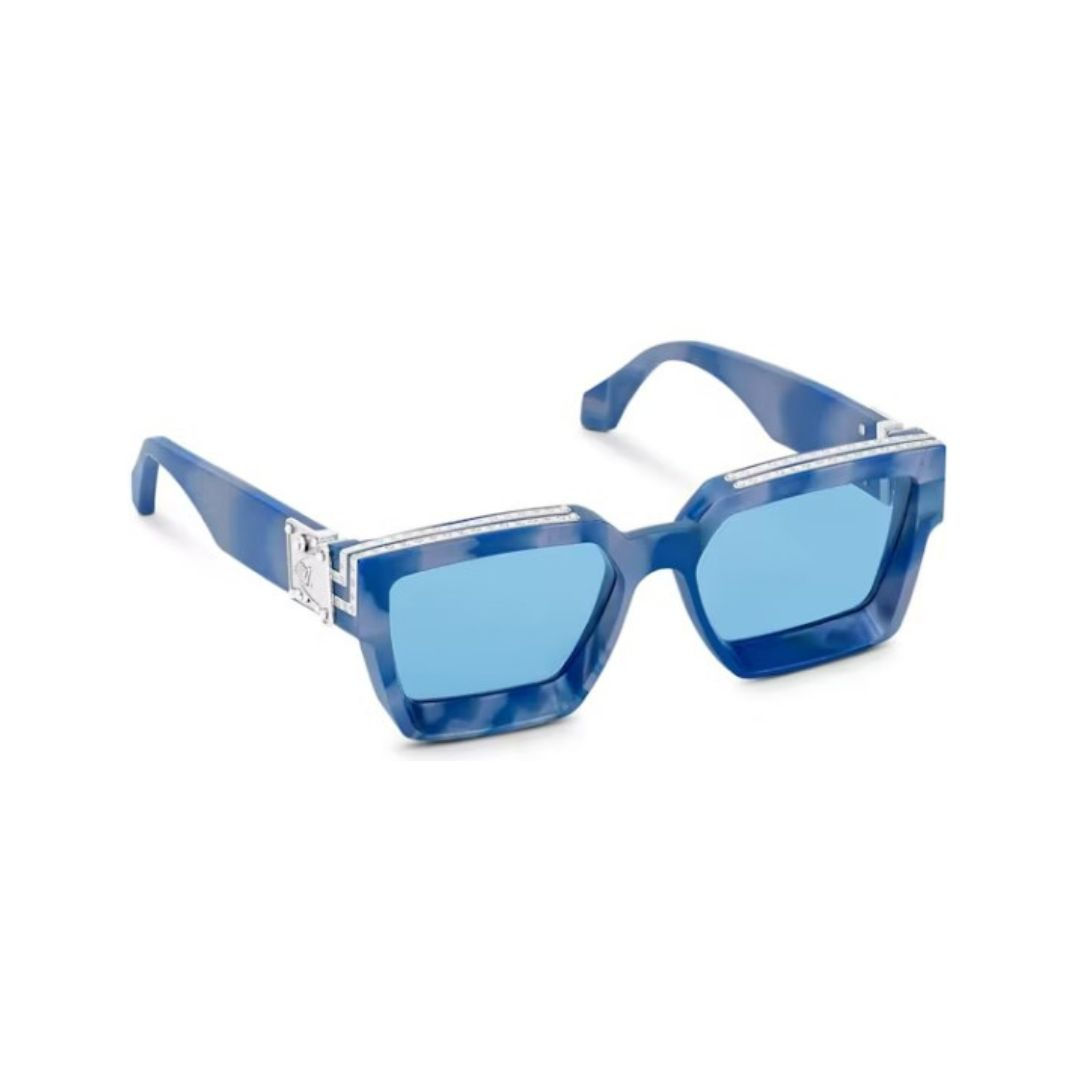 Louis Vuitton 1.1 Millionaires Sunglasses Blue Transparent