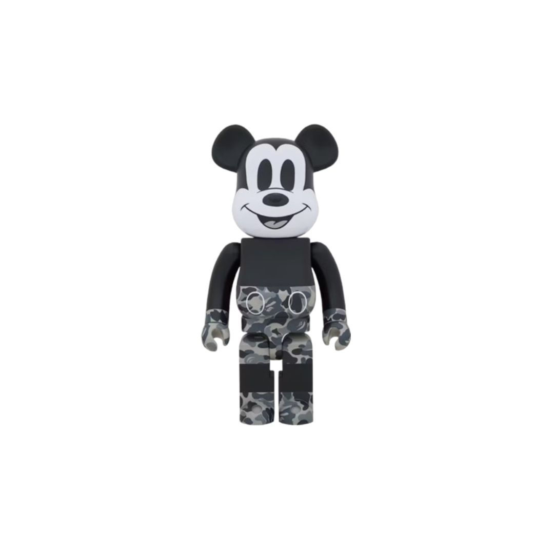 Bearbrick x BAPE x Mickey Mouse Camo