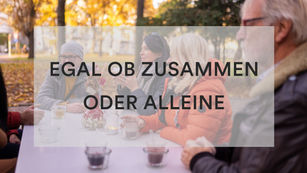 Ob zusammen oder alleine zum Meet5 Treffen👫