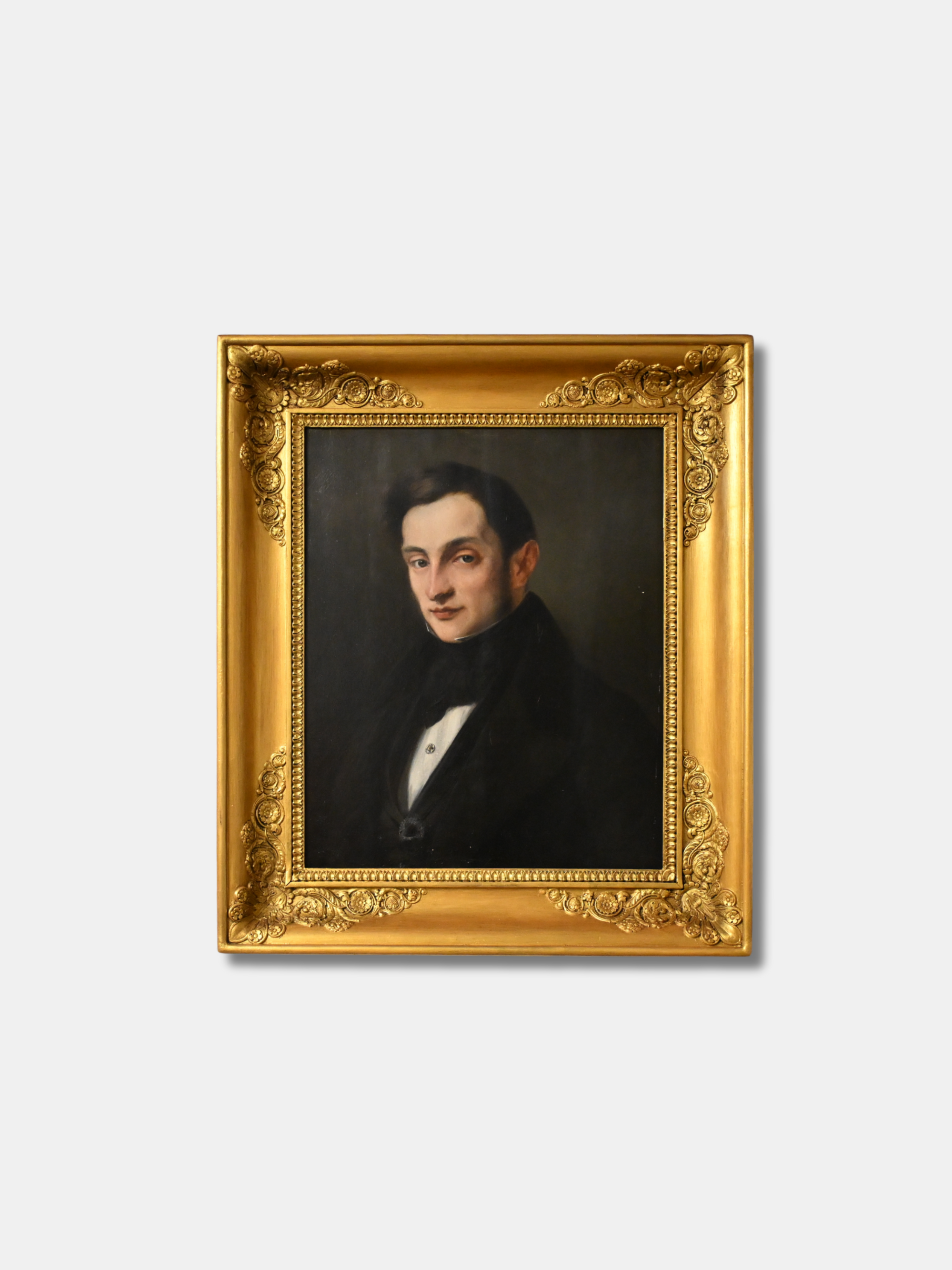 1836, Gilt Framed, Oil on Canvas, Young Napoleon (French)