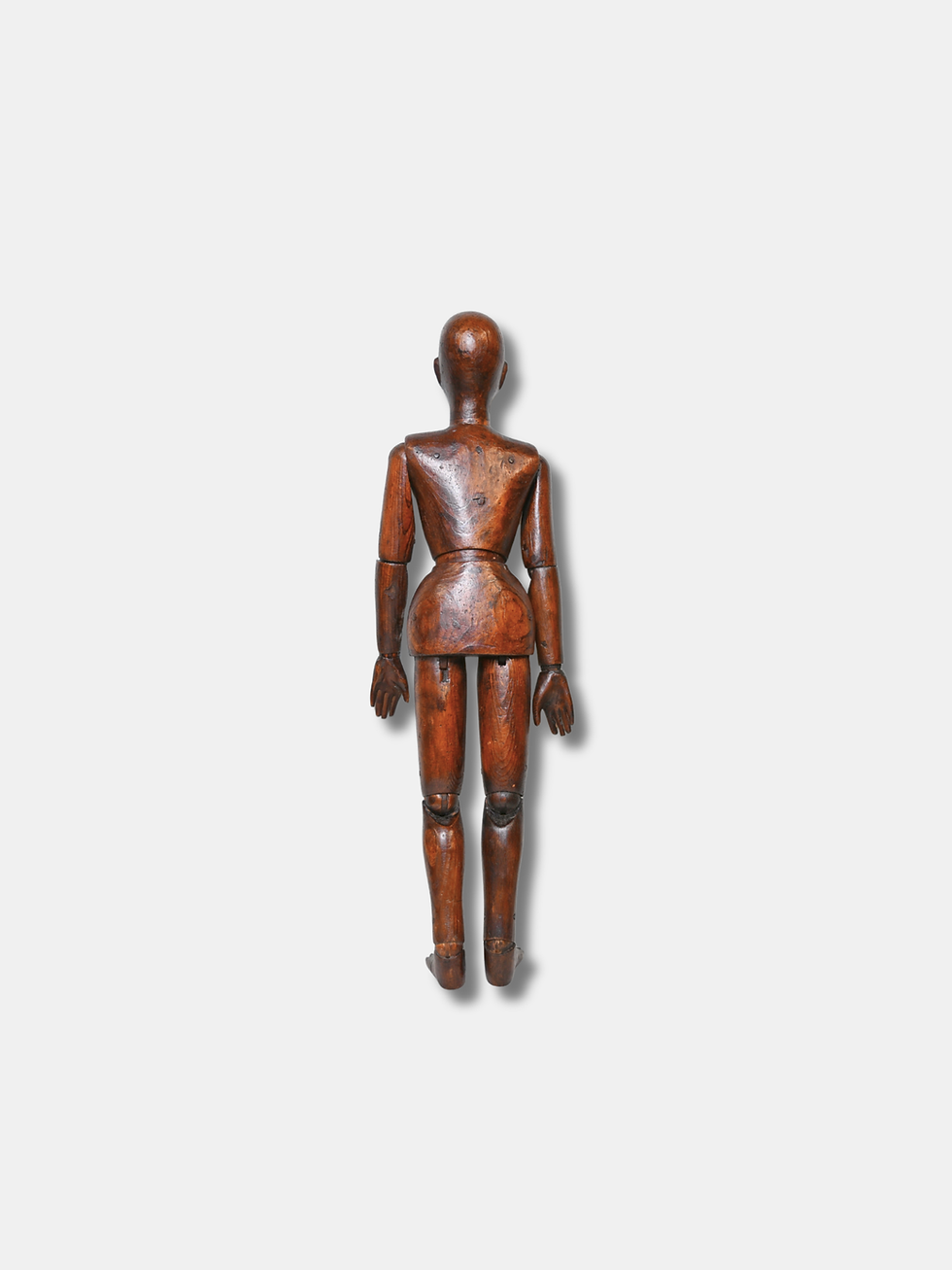 Thumbnail: C. 1850, Carved Wood, Male, Articulated Lay Figure (French)