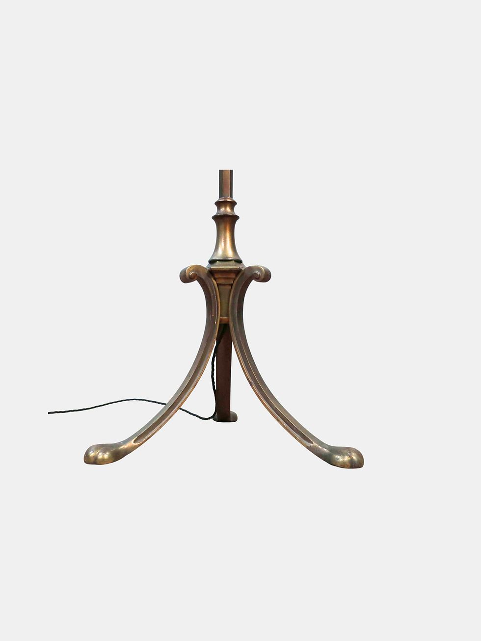 Thumbnail: C. 1890 - 1910, Rare, Faraday & Son, Bronze Floor Lamp (English)