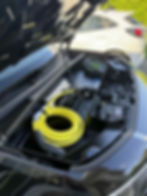Electric car frunk