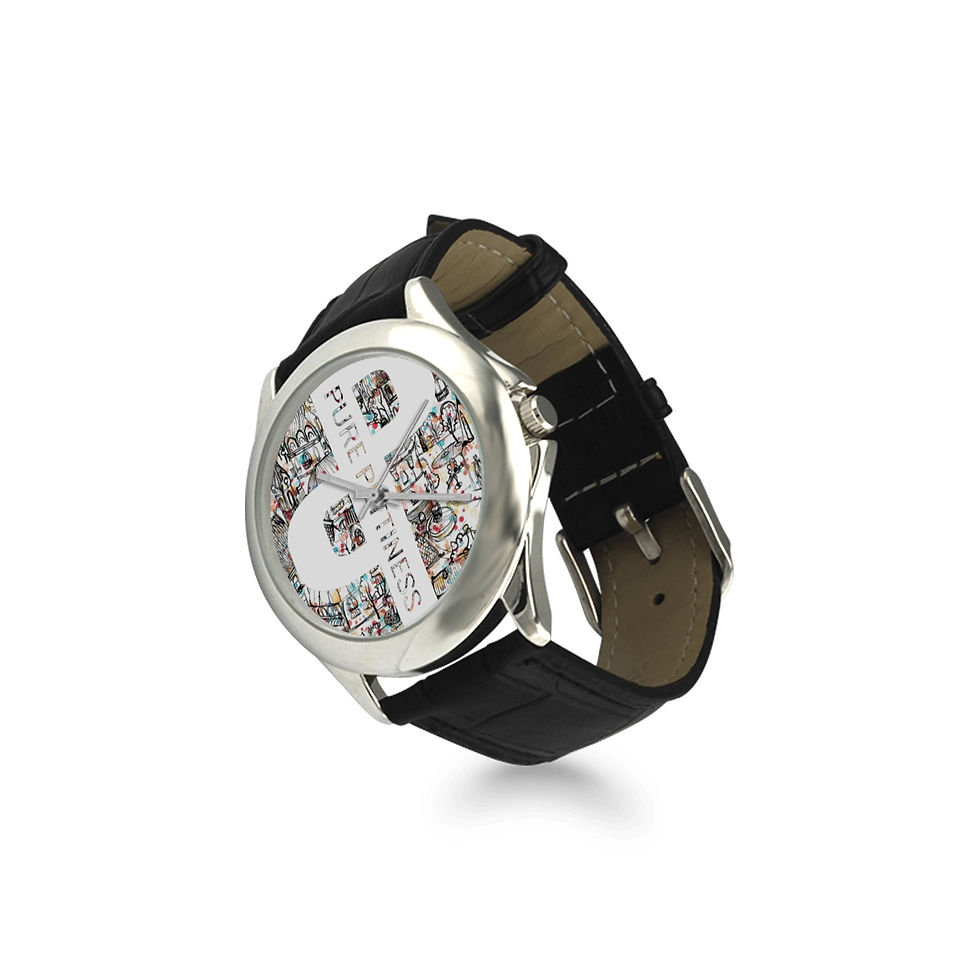 Thumbnail: Pure Pettiness Women's Classic Leather Strap Watch(Model 203)