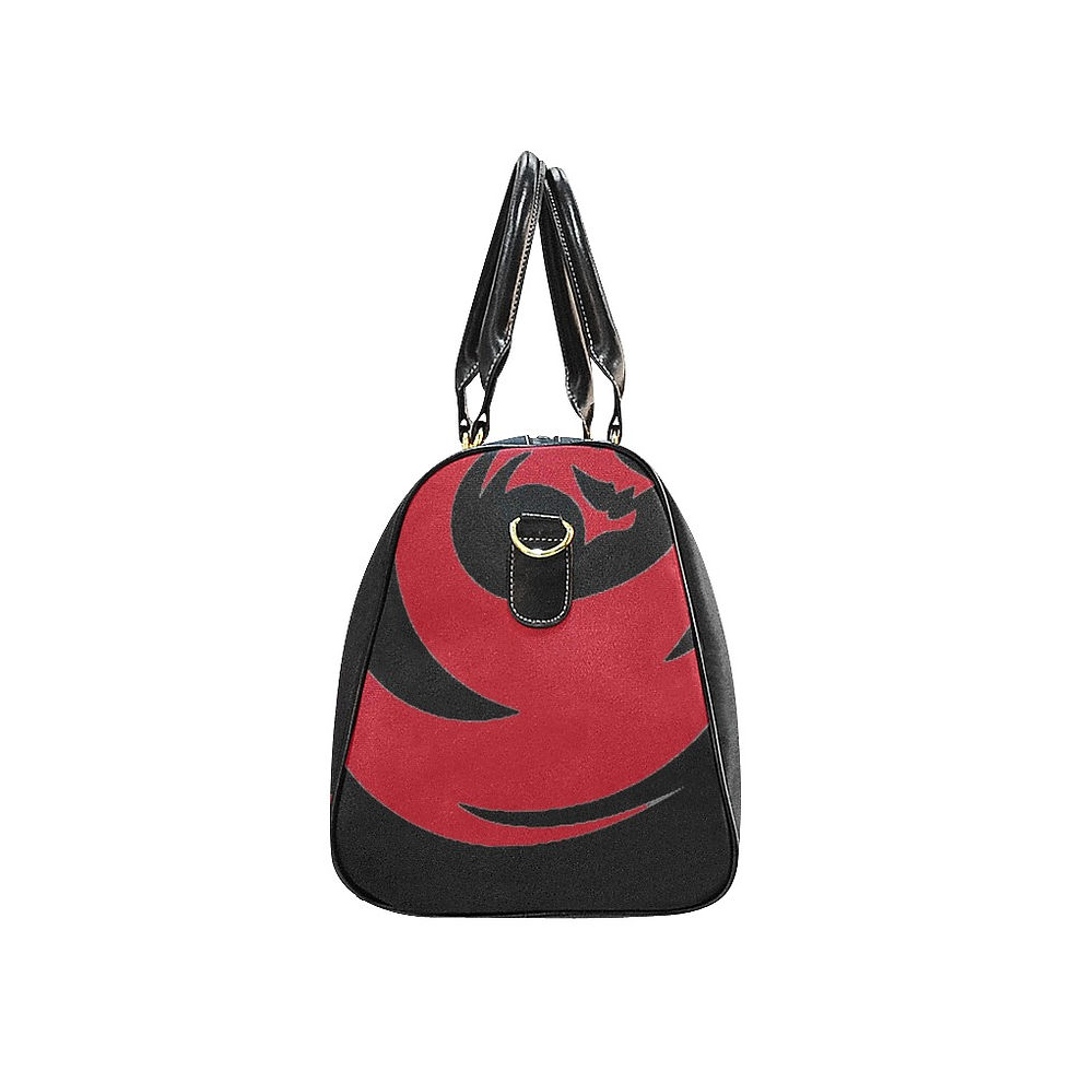 Thumbnail: redpettywear travel bag New Waterproof Travel Bag/Large (Model 1639)