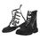 Thumbnail: Signature Boot Blk/Wht Martin Boots for Men (Black) (Model 1203H)