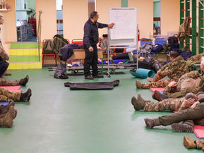 Розпочався цикл тренінгів з тактичної медицини для членів Добровольчого формування Ірпінської міської територіальної громади №1