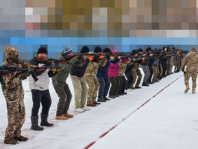 В Ірпені триває навчання цивільного населення з підготовки до національного спротиву: займаємось у будь-яку погоду