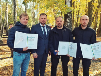 Керівник і старший інспектор Ірпінської муніципальної варти отримали відзнаки від Київської облради