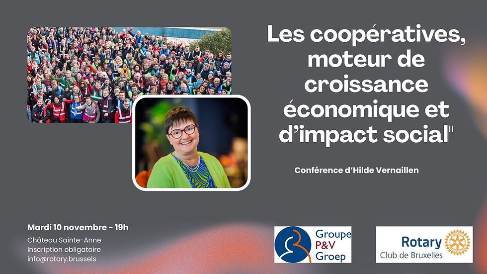 "Les coopératives, moteur de croissance économique et d’impact social"