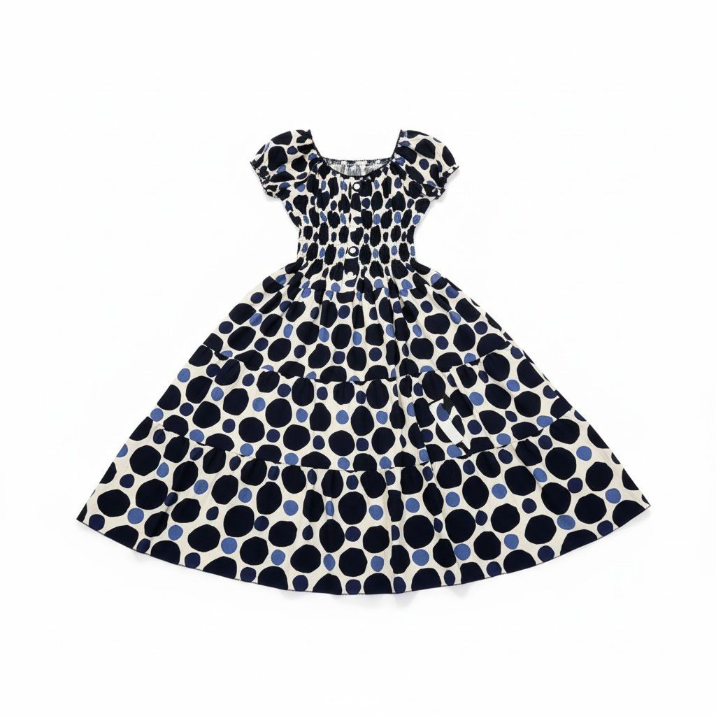 Vestido Esferas Blue