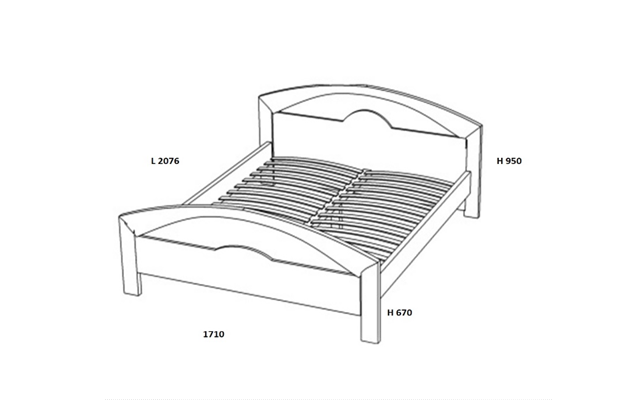 Прев'ю: Ліжко "Кармен-2"