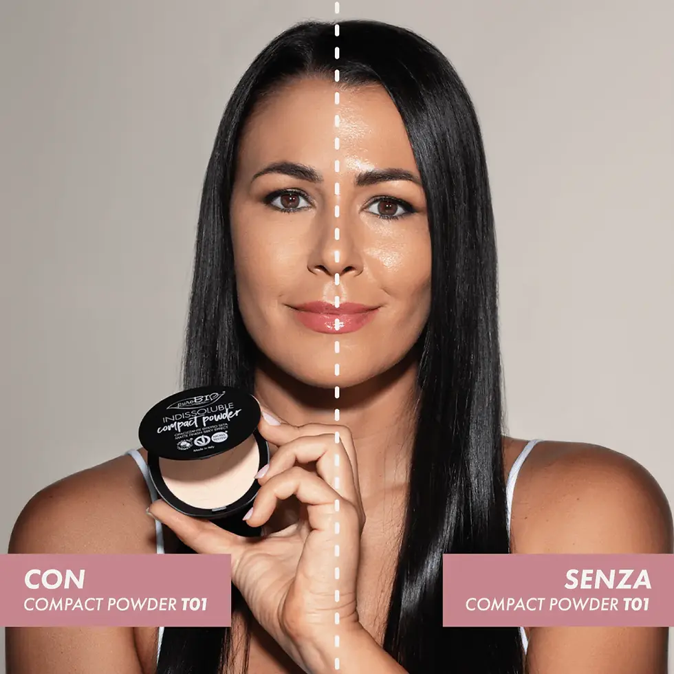 Miniatura: Indissoluble Compact Powder Cipria - PuroBIO