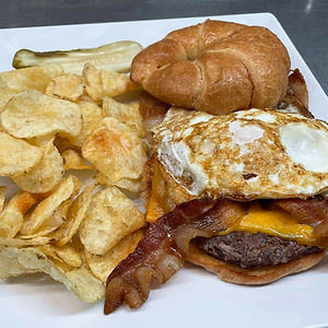 Top of the Morning Cheeseburger