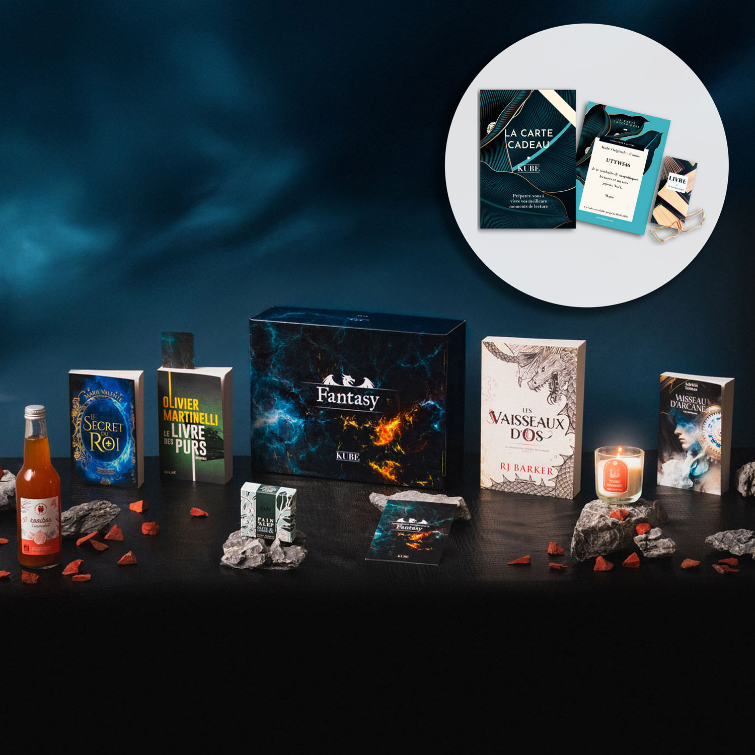 Le Coffret livres - Fantasy + 1 Carte Cadeau 3 mois